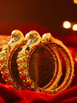 Royal Gold Plated Morini Bangles